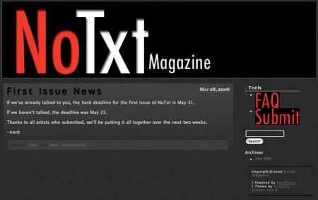NoTxt site updated