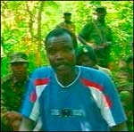 Ugandan rebel denies war crimes