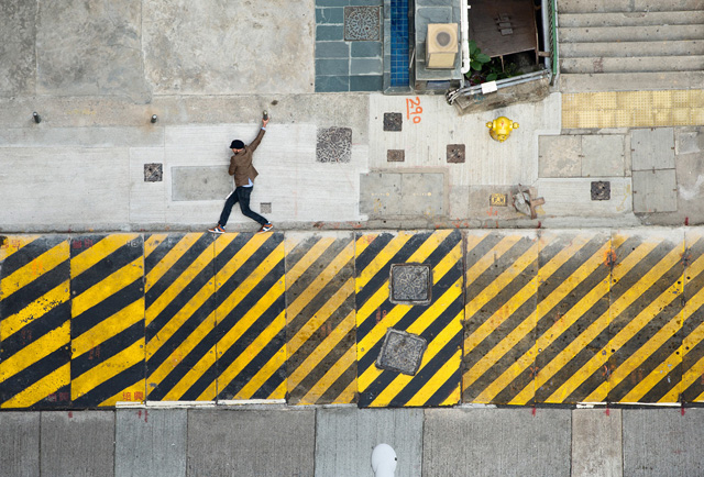 Honkey Kong, Photos Making Hong Kong Streets Look Like 2D Games