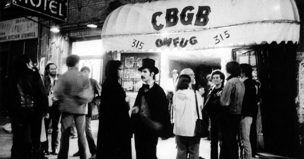 Back in the Punk Days, When CBGB Was the Place to Be – The New York Times