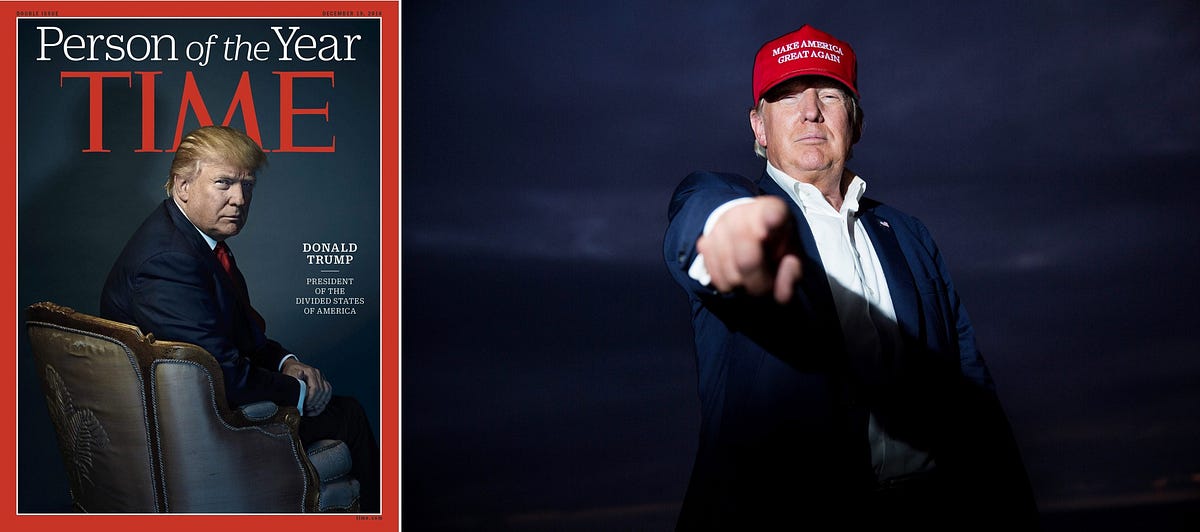 Editorial Trump vs. Damon Winter’s Trump – Vantage – Medium