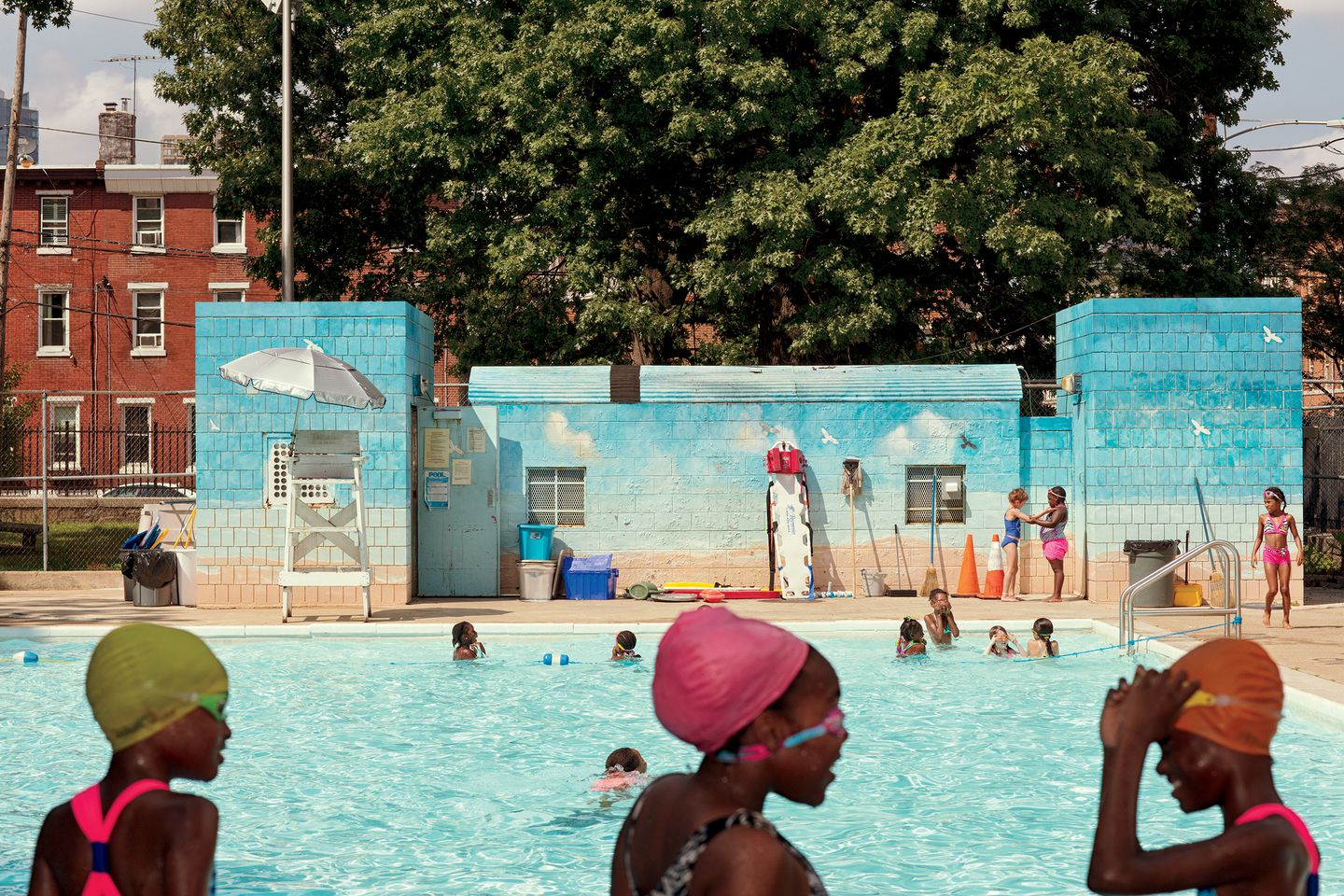 Gregg Segal photographs public swimming pools – The Washington Post