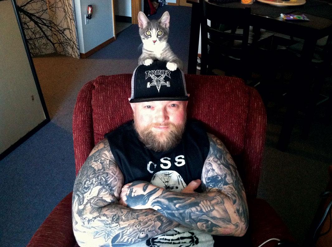 Alexandra Crockett: Metal Cats looks at the relationship between metalheads and their cats.