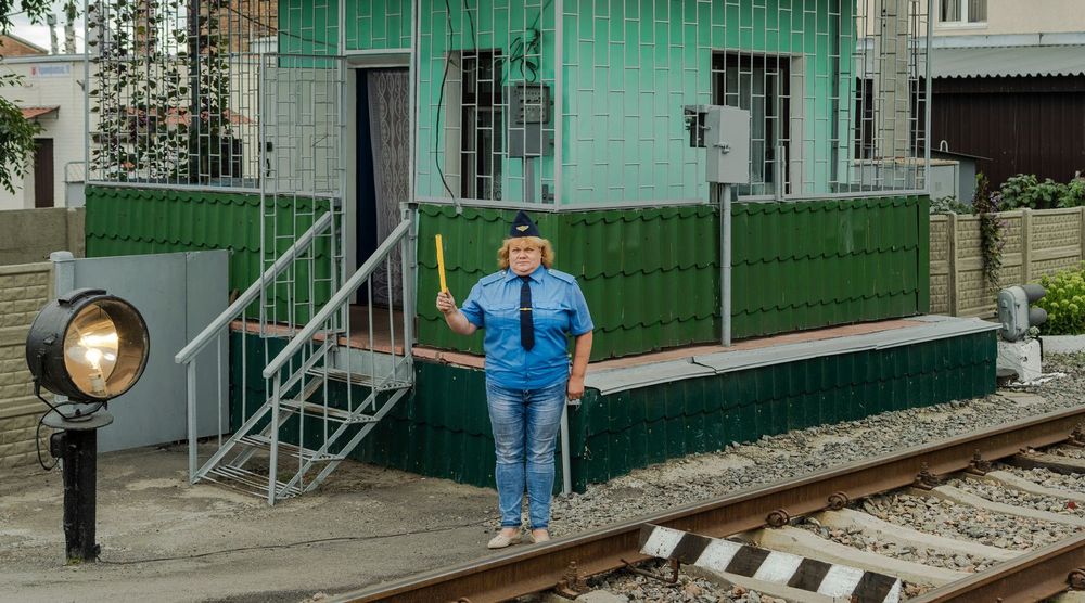Ukrainian Railroad Ladies – Photographs and text by Sasha Maslov | LensCulture