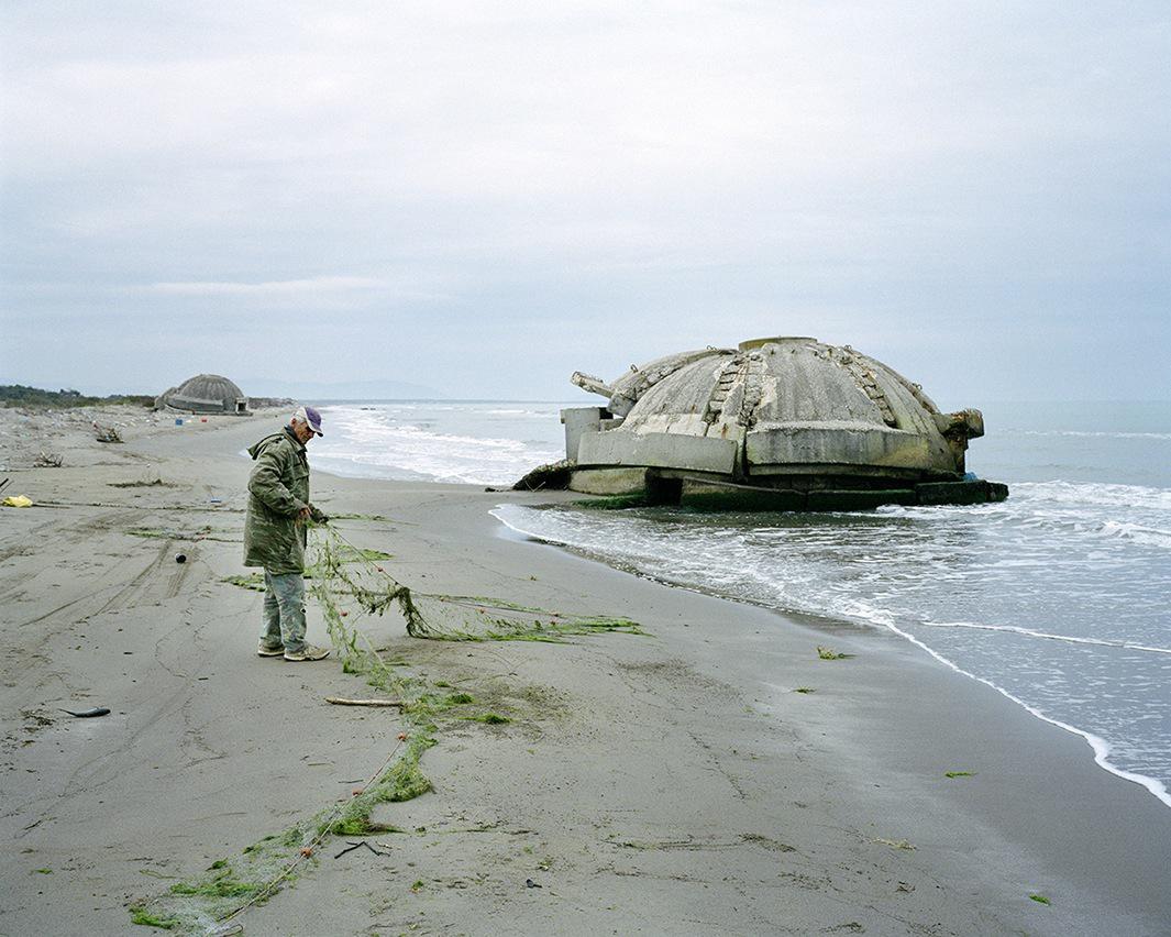 David Galjaard photographs Albanian bunkers in his photo book Concresco.