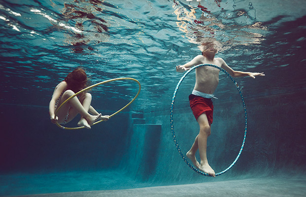 Underwater Portraits of Children at Play