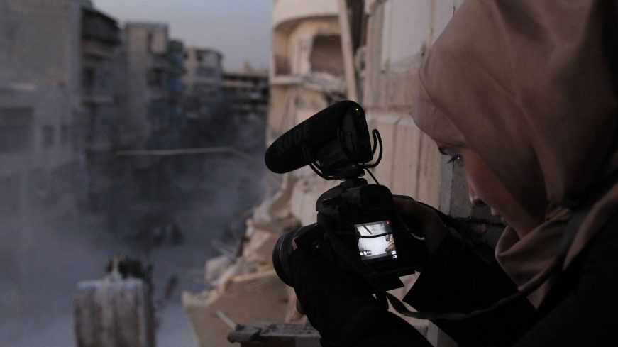 How this Syrian filmmaker captured war first-hand