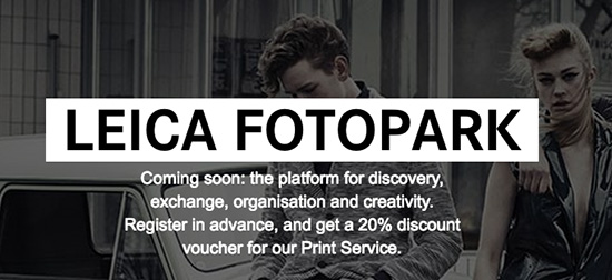 Leica Fotopark cloud service for photographers announced | Leica News & Rumors