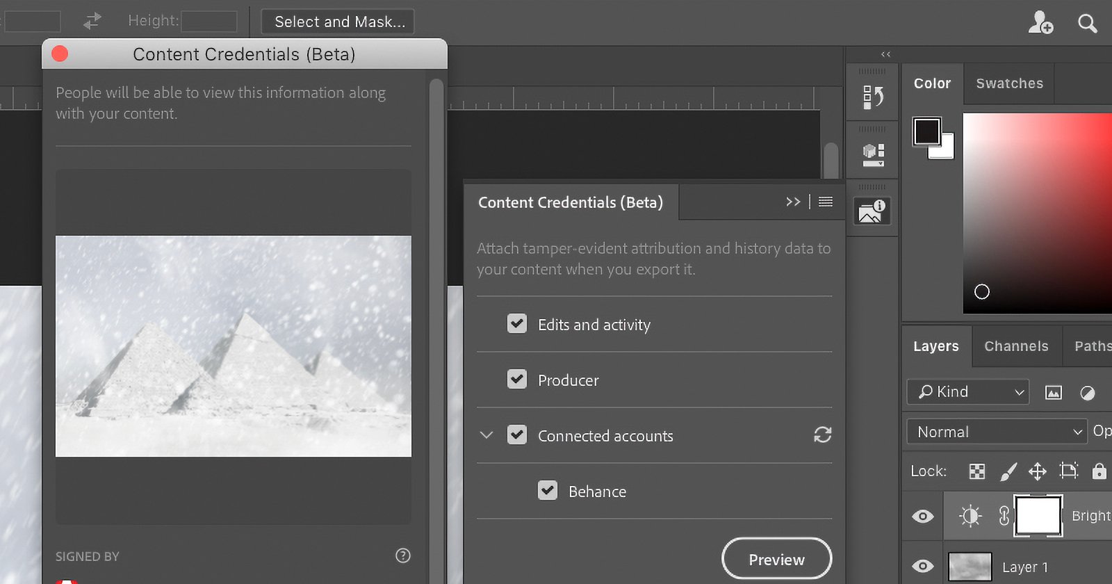 Photoshop’s ‘Content Credentials’ Embeds Attribution Data into Photos | PetaPixel