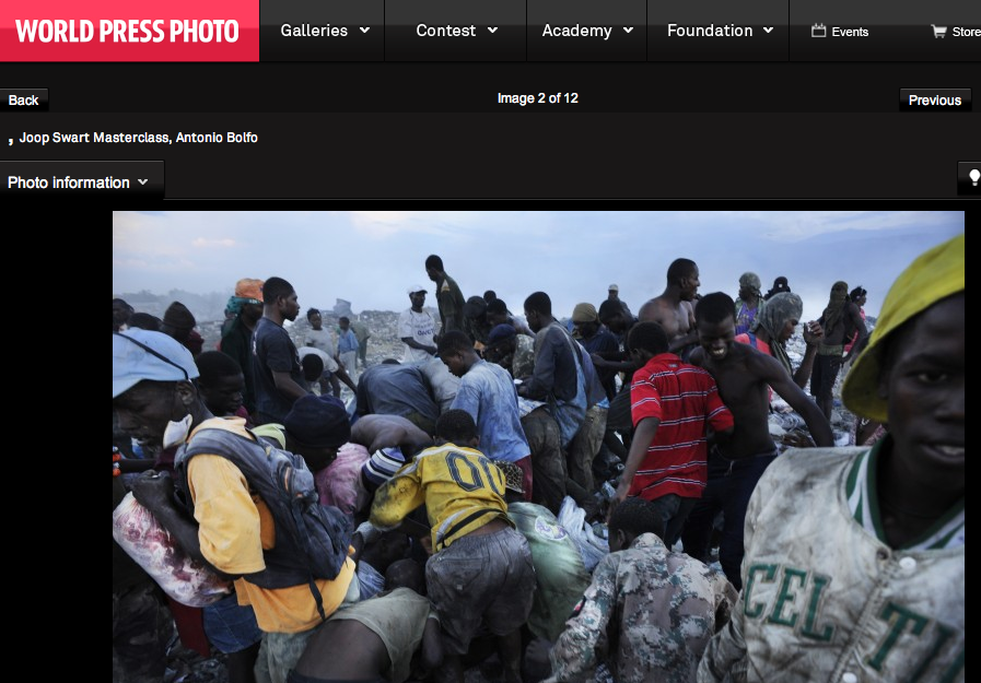 World Press Photo Masterclass in racial stereotyping?