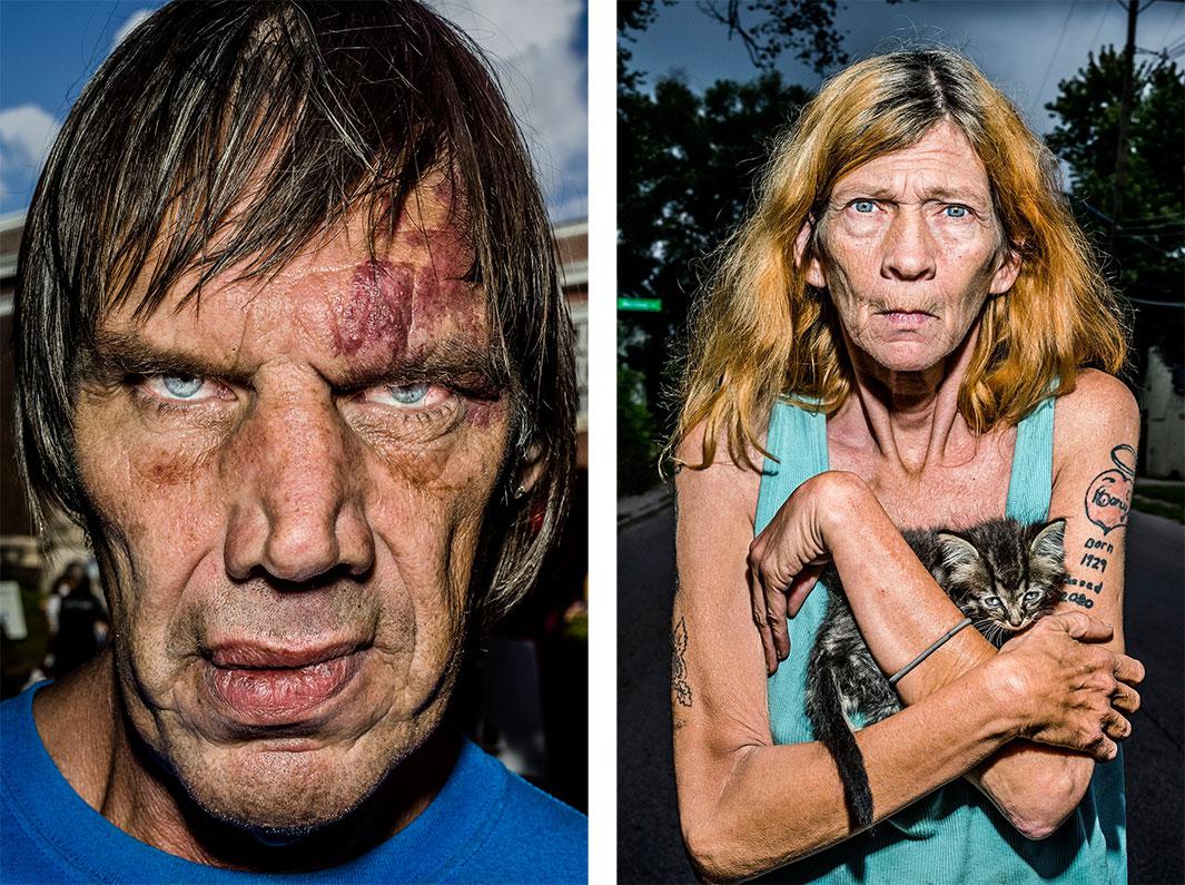 Bruce Gilden’s Face: An up close and personal look at people often ignored (PHOTOS).