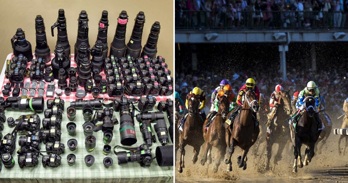 How Photographer Bill Frakes Used 41 DSLRs to Shoot the Kentucky Derby