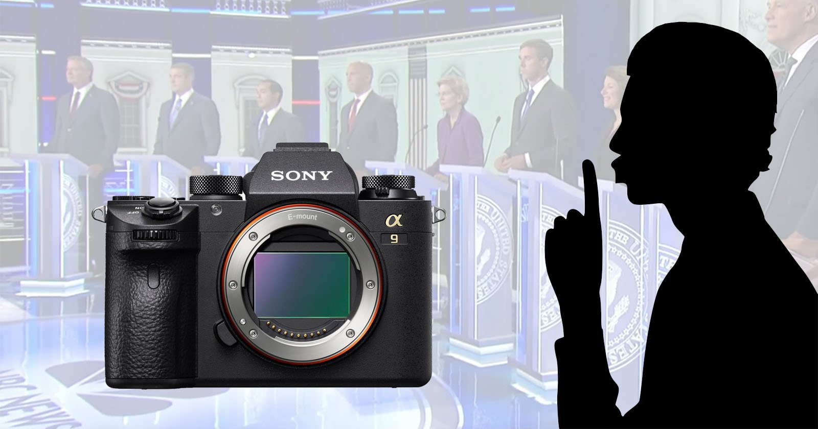 Silent Sony a9 a ‘Great Advantage’ for Photographer at Democratic Debate