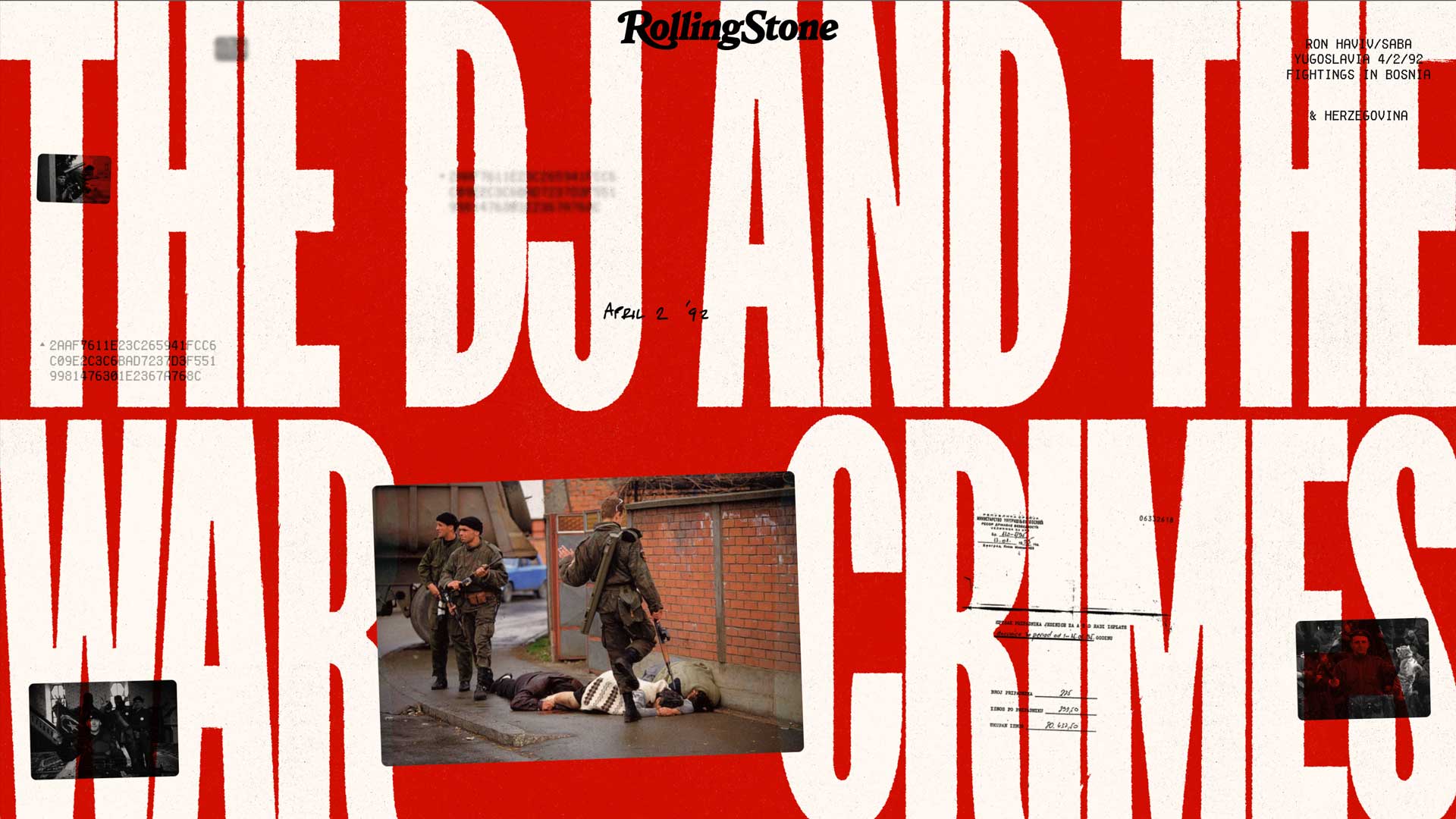 The DJ and the War Crimes — Rolling Stone