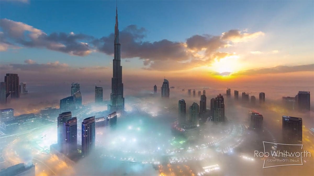 This ‘Flow Motion’ Time-Lapse of Dubai is Insane