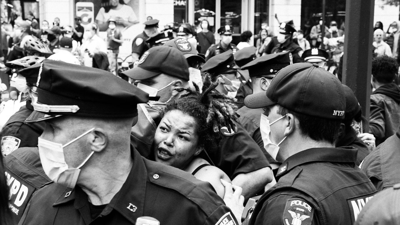 Scenes from a New York City Protest of the Police Killing of George Floyd | The New Yorker