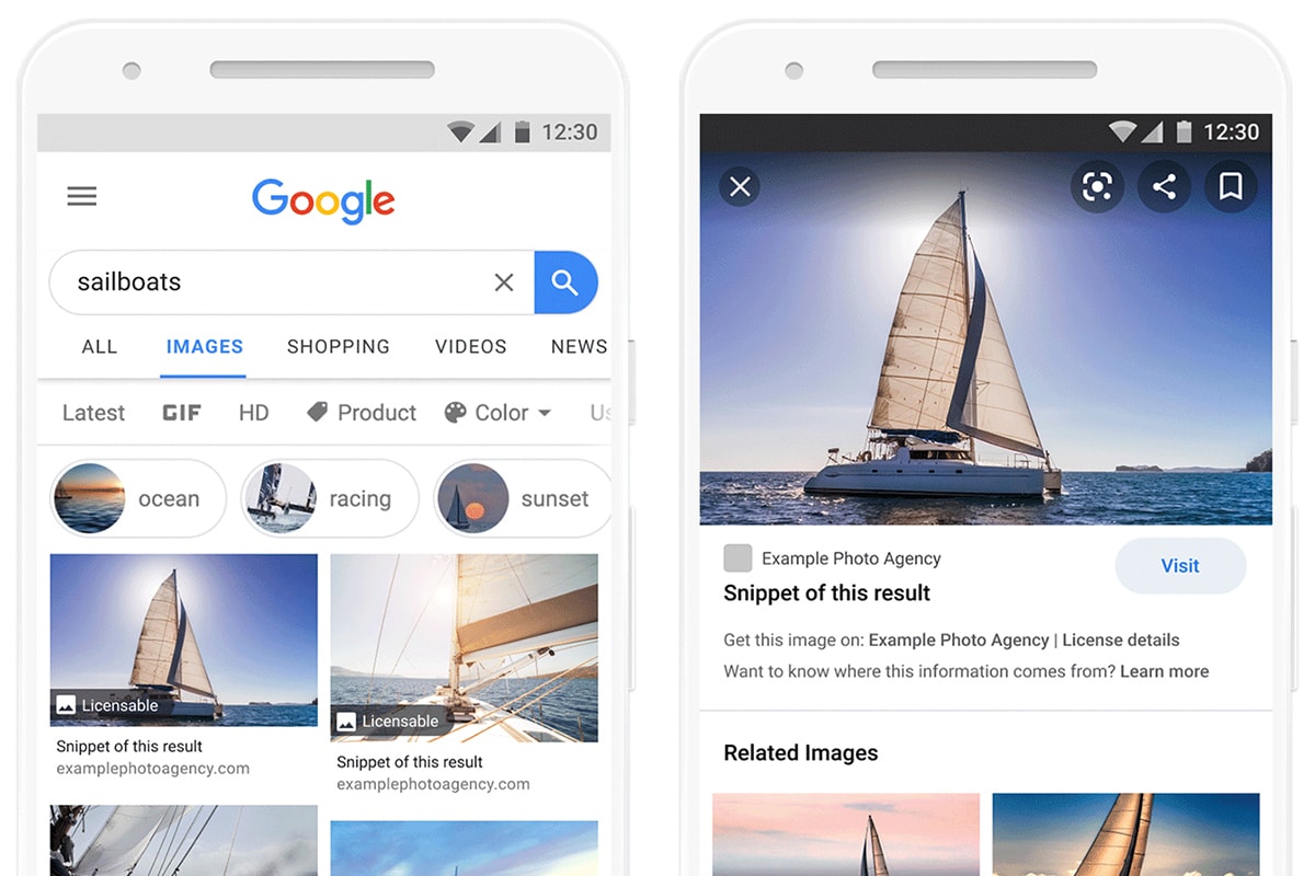 Google’s New Licensable Images Features Are Officially Out! – PhotoShelter Blog