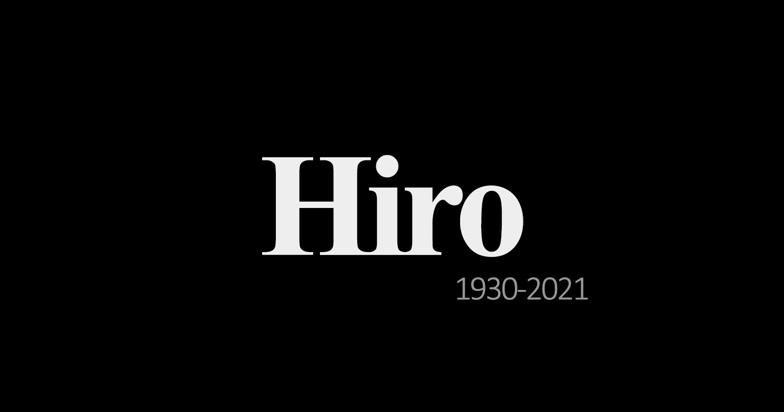 Renowned Fashion Photographer Hiro Passes Away At 90 | PetaPixel