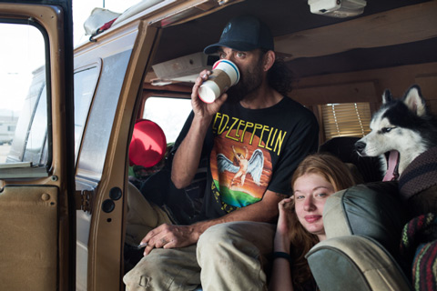 Portraits of People Camping in Walmart Parking Lots