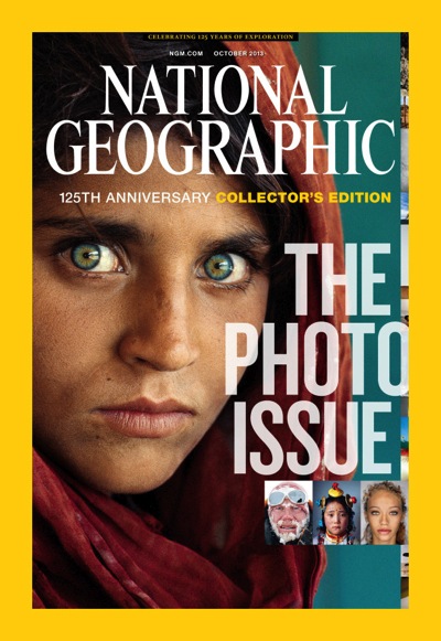 Thoughts on Afghan Girl’s Third Cover as National Geographic Looks Back, Forward