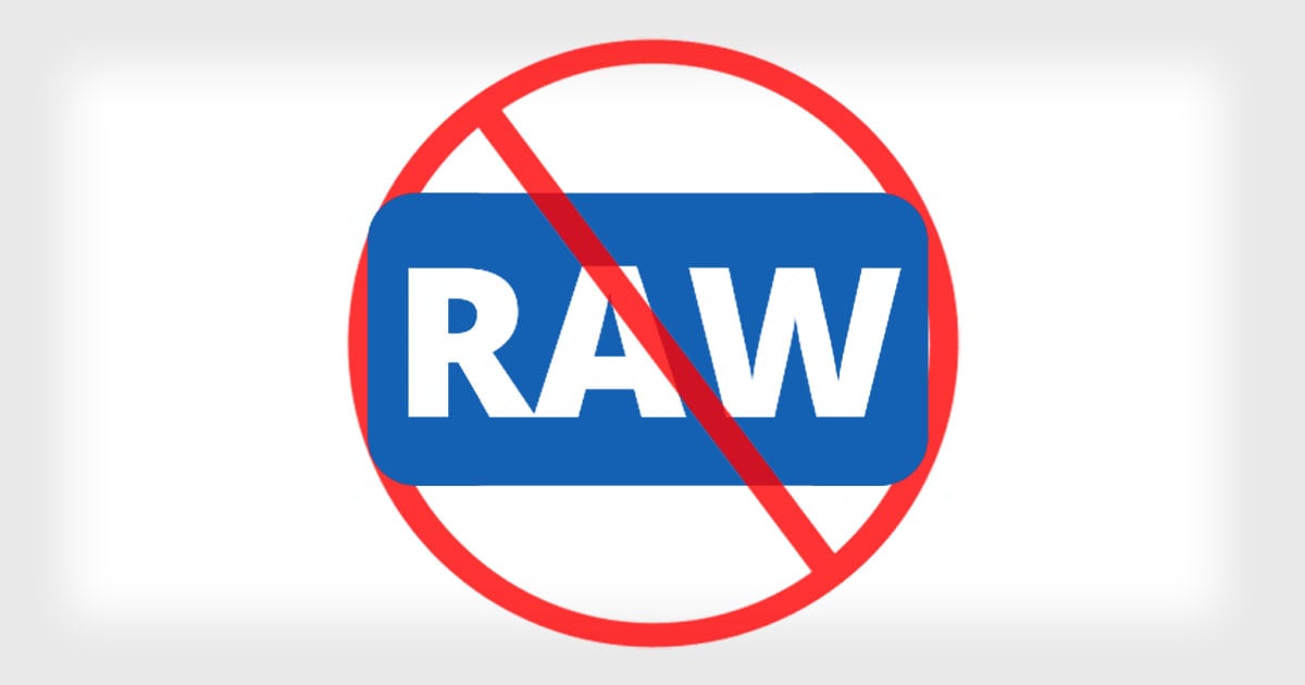 Reuters Issues a Worldwide Ban on RAW Photos
