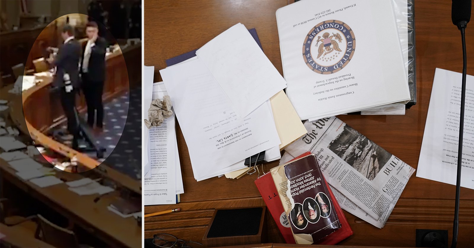 Reuters Photographer Kicked Out of Impeachment Hearing for Taking Photos of Congress Members’ Notes