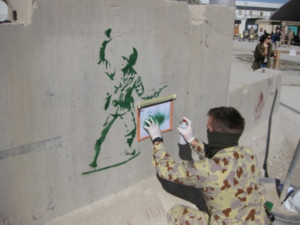 US Soldier-Taggers: Afghanistan as Fight Club