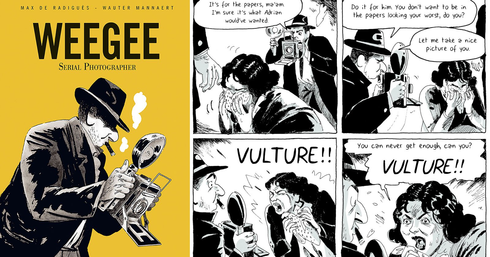 This Graphic Novel is About the Crime Photographer Weegee