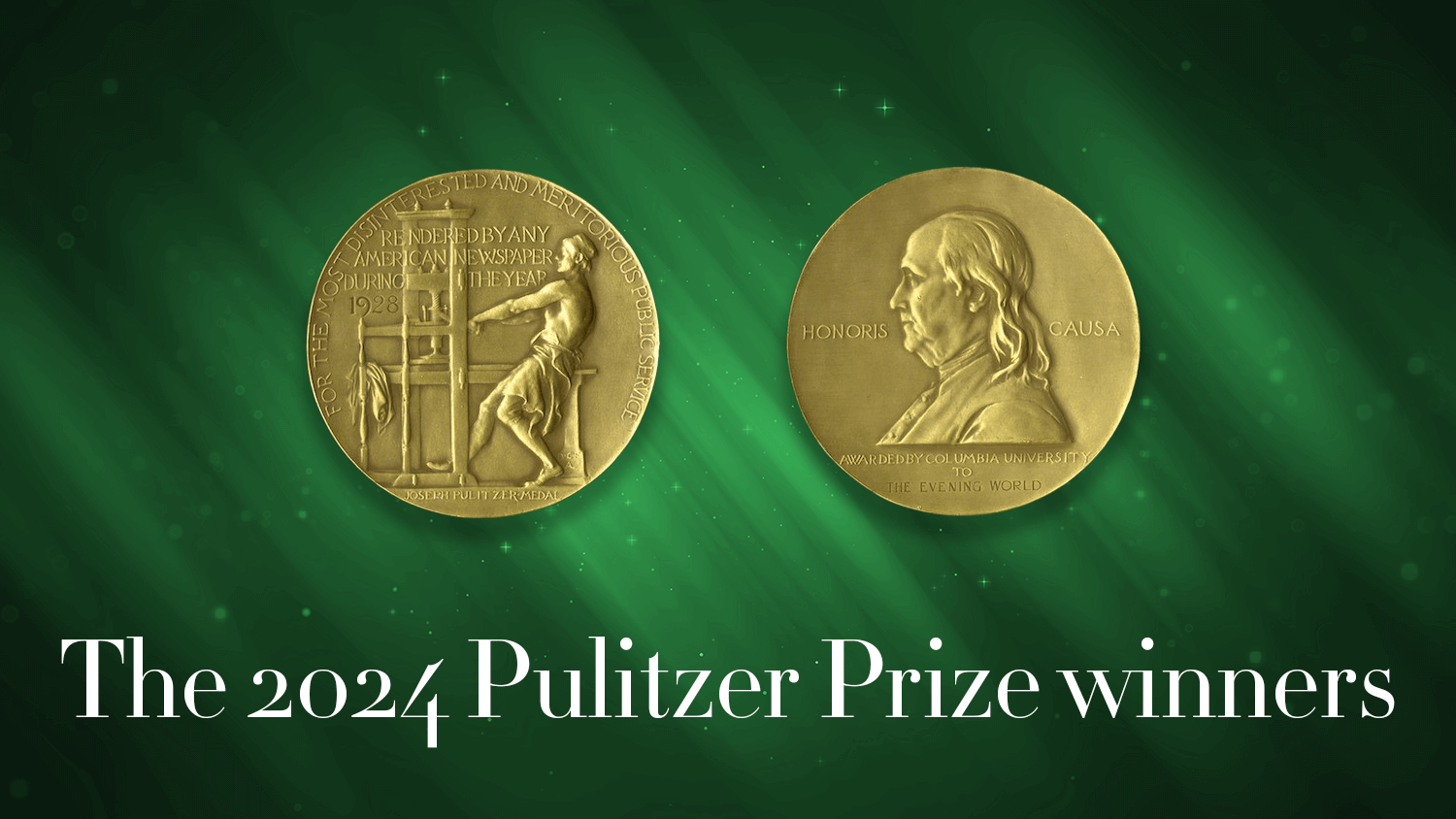 Here are the winners of the 2024 Pulitzer Prizes – Poynter